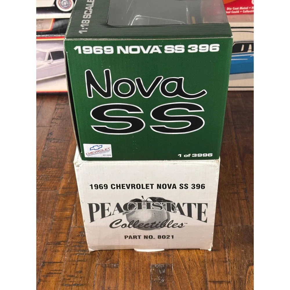 GMP Peach State Collectibles 1969 Green Chevy Chevrolet Nova SS 396  1/3,996 New